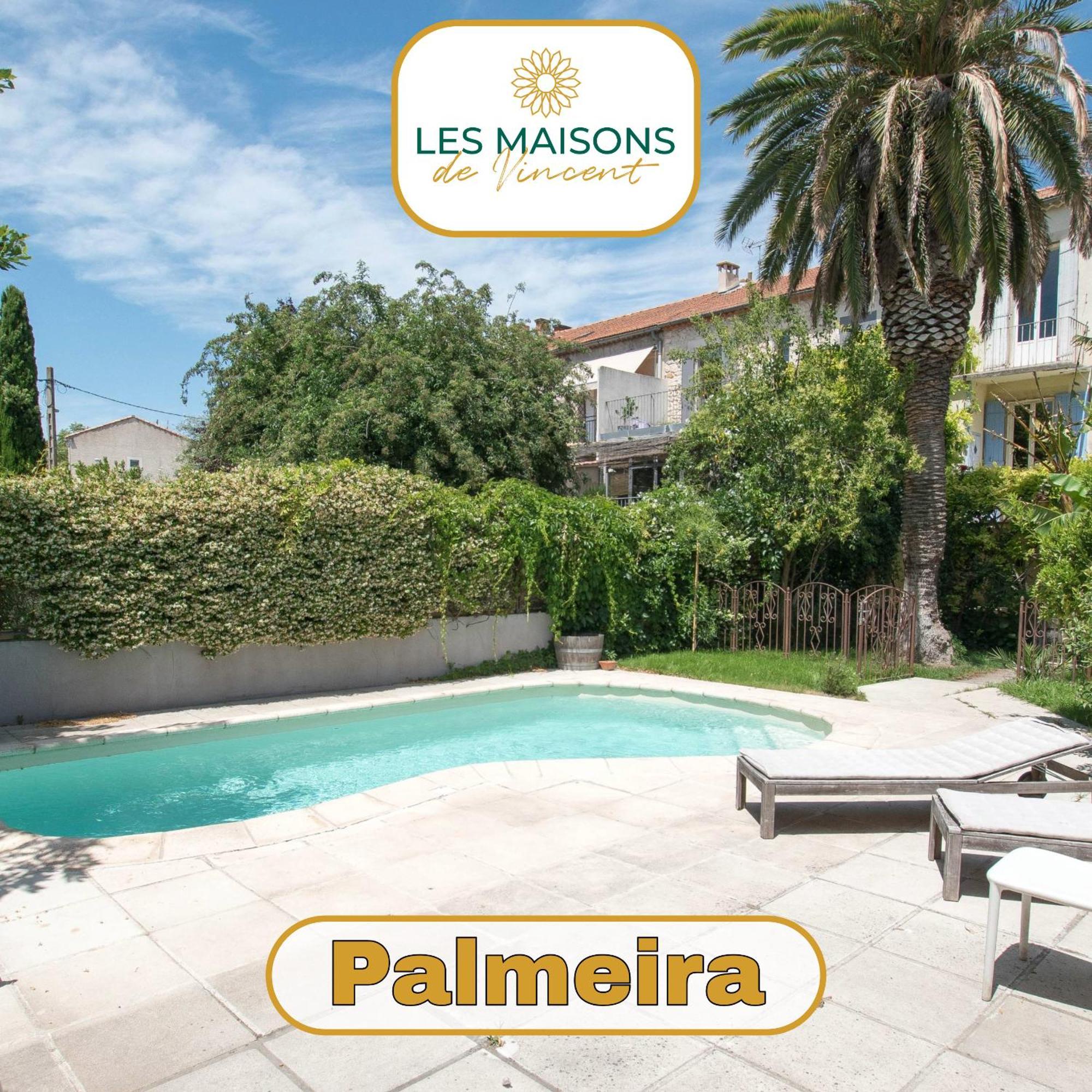 Palmeira, Piscine - Parking - Clim Арль Экстерьер фото